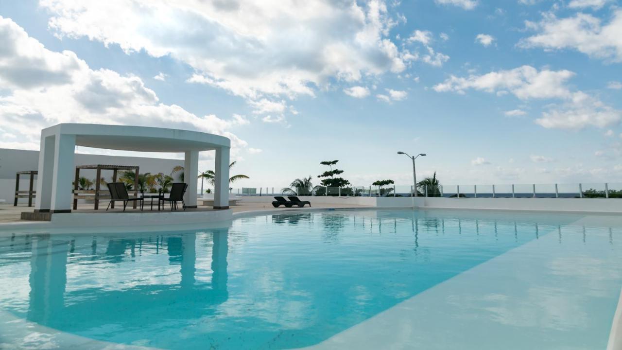Estudio En Cozumel Con Vista Al Mar, Condominio Con Alberca A1 Esterno foto