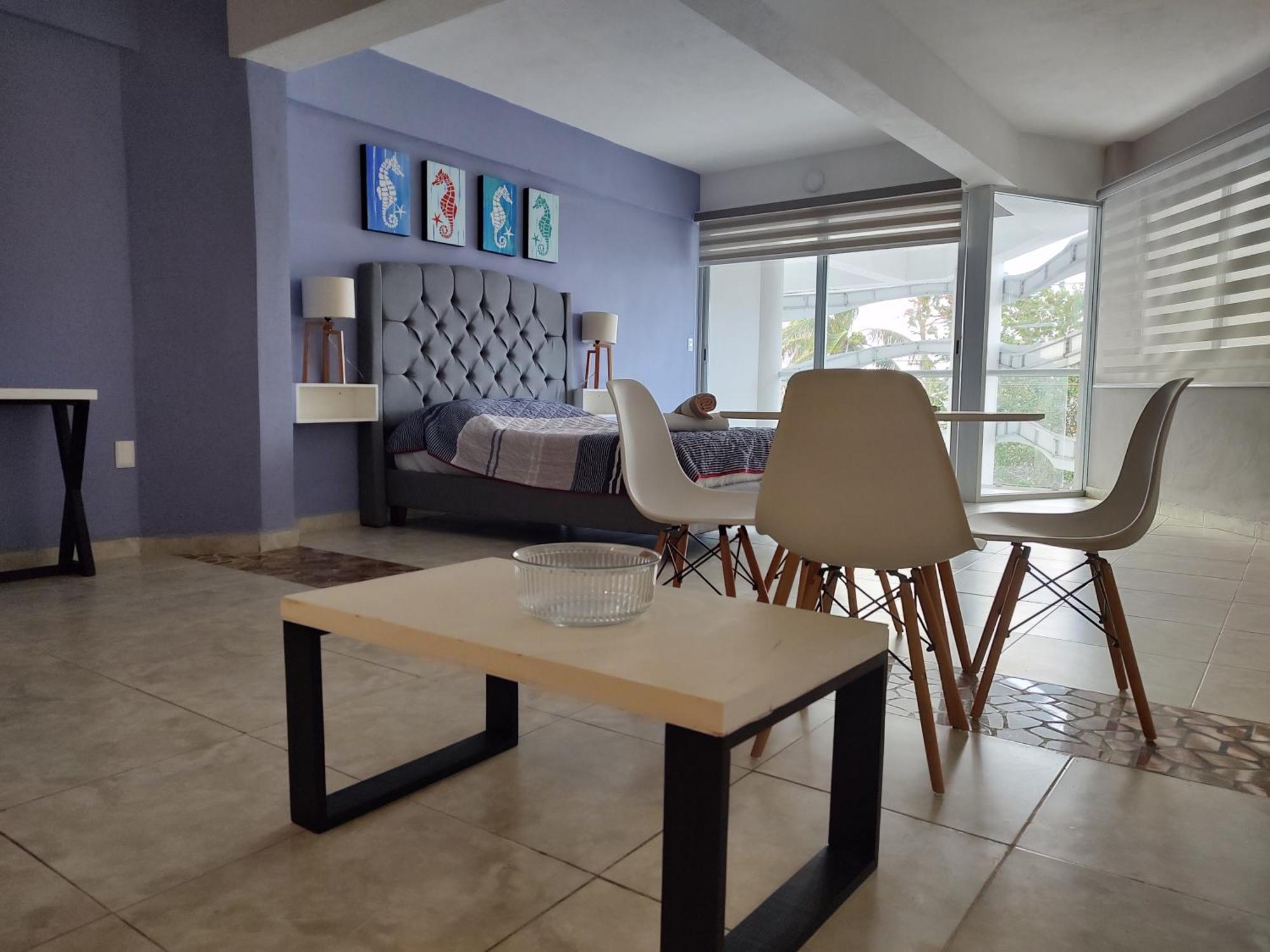 Estudio En Cozumel Con Vista Al Mar, Condominio Con Alberca A1 Esterno foto